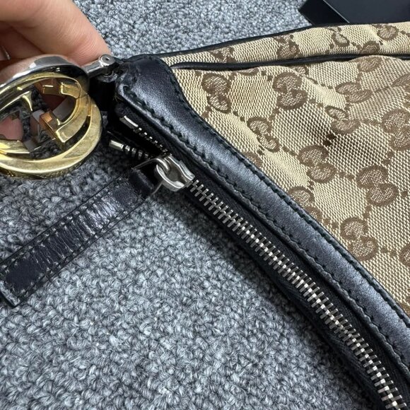 Gucci GG Leather Shoulder Bag 450-033025 - Picture 6 of 15